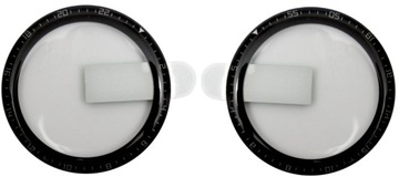 Защитный комплект из 2х ГИБРИДНЫХ СТЕКЛА 7H/3D для Huawei Watch GT 2 46 мм