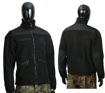 Polar wojskowy czarny + czapka zimowa gr. 750 L