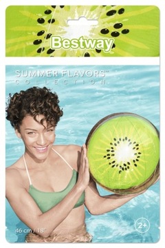 BESTWAY Пляжный мяч 46см фруктовый микс