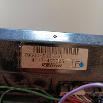 HONDA FR-V 2005 79600SJDE51 PANEL KLIMATIZACE