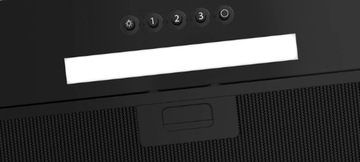 КУХОННАЯ ВЫТЯЖКА Kernau KBHI0160B ЧЕРНОЕ СТЕКЛО 60СМ