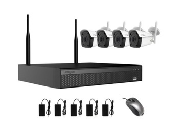 ZESTAW MONITORINGU WIFI 8MPX NAJLEPSZA JAKOŚĆ 4K