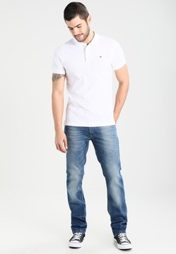 TOMMY JEANS МУЖСКАЯ РУБАШКА ПОЛО УЗКОГО КРОЯ M 1BEC