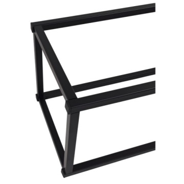 80cm METAL FLOWER TOWER 30x30 LARGE WIDE TABLET STAND LOFT MASSIVE