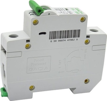 C 16A 1-ФАЗНЫЙ ВЫКЛЮЧАТЕЛЬ МАКСИМАЛЬНОГО ТОКА, ПРЕДОХРАНИТЕЛЬ БРЮКИ