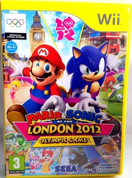 MARIO & SONIC LONDON 2012 OLYMPIC GAMES Wii - 50 DYSCYPLIN SPORTOWYCH !!!