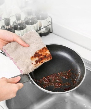 10 шт. кухонное полотенце двухсторонняя ткань для посуды