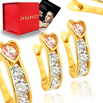 ДЕТСКИЕ ЗОЛОТЫЕ СЕРЬГИ, ПР.585, ГРАВИРОВКА