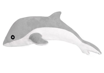 MASKOTKA PLUSZOWY DELFIN SZARY 50 CM