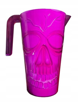 Dzbanek HALLOWEEN fioletowy CZASZKA 1.8 L