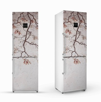 Наклейка на шпон холодильника 61х200