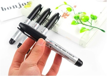 MARKER MAZAK PERMANENTNY CZARNY WODOODPORNY PISAK BUDOWLANY FLAMASTER
