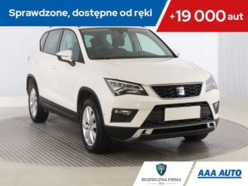 Seat Ateca SUV 1.4 EcoTSI 150KM 2017 Seat Ateca 1.4 TSI, Salon Polska, Serwis ASO, GAZ