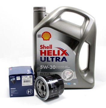 FILTR OLEJU+OLEJ SHELL 5W30 4L HYUNDAI i30 KIA