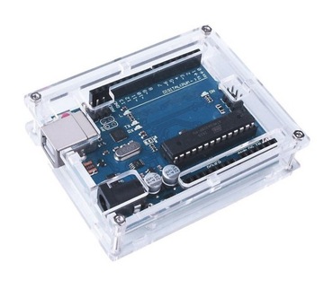 Obudowa Akrylowa dla modułów i mikrokontrolerów Arduino UNO R3