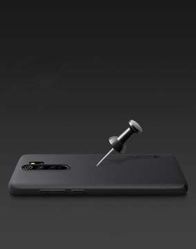 Матовый чехол Nillkin для Xiaomi Redmi Note 8 Pro (черный)