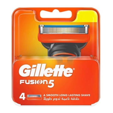 4 вставки для лезвий GILLETTE FUSION, ножи Gilette