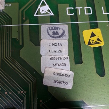 CONTROL TECHNIQUES MENTOR II M155-14RL 56kW SW 4.5.0 9620-022401