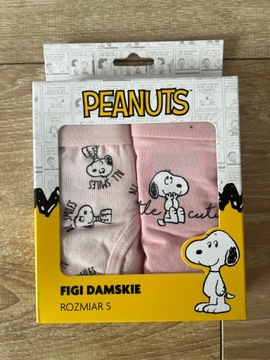 Majtki damskie FIGI 2pack, WYPRZEDAŻ, Peanuts! Rozmiar S!