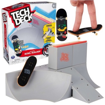 FINGERBOARD RAMPA BOWL BUILDER + DESKOROLKA ENJOI TECH DECK