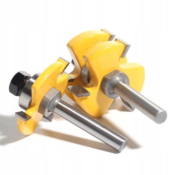 Набор пазов, шпунтов и пазов, фреза по дереву 8мм.