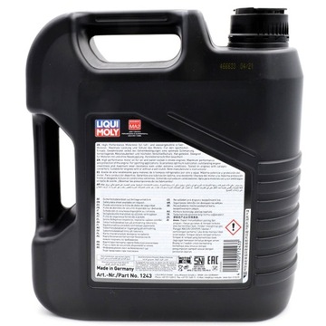 LIQUI MOLY MOTO STREET 10W40 4T 1243 4L