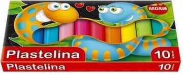 PLASTELINA 10 KOL MONA .