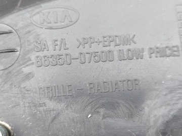 KIA PICANTO I FACELIFT 2010R MŘÍŽKA NÁRAZNÍKU