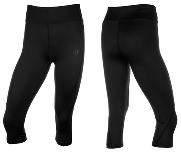 4F Spodnie legginsy damskie sportowe wygodne r.S