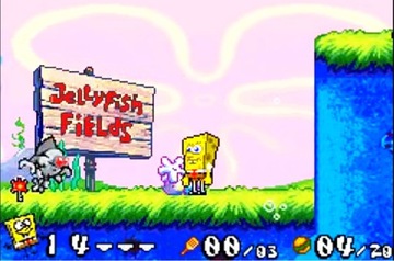 Губка Боб Квадратные Штаны: Битва за Бикини Боттом — Game Boy Advance — GBA