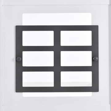 Кровать-домик односпальная белая 200х90см