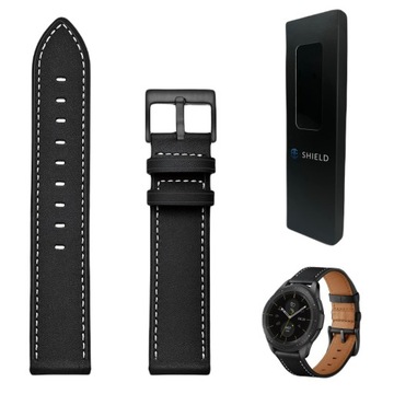 SKÓRZANY PASEK DO ZEGARKA, SMARTWATCHA 20MM UNIWERSALNY ZE SKÓRY NATURALNEJ