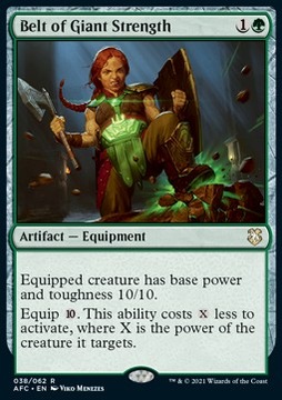 Belt of Giant Strength (Commander: AFR)