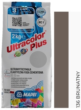 MAPEI FUGA Ultracolor Plus 136 BRUNATNY 2kg