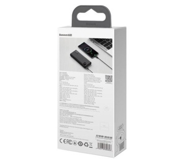 Powerbank Baseus Adaman 20000 мАч 22,5 Вт PD QC 3.0 USB-C Lightning 2x USB