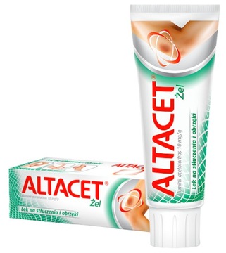 ALTACET żel na stłuszczenia obrzęki oparzenia 75 g