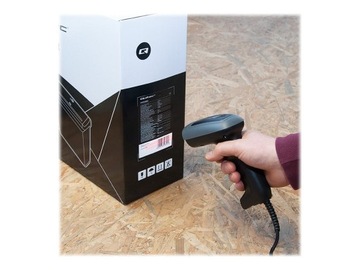 Qoltec Wired Qr Barcode Scanner Usb