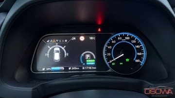 Nissan Leaf II Hatchback Facelifting 59kWh 217KM 2022 Nissan Leaf Bateria 62kwh full opcja wersja Tekna zasieg 400 km okazja gw, zdjęcie 30