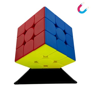 ZESTAW Kostka MAGNETYCZNA 3x3 Piramida Pyraminx SZYBKA KOSTKA LOGICZNA