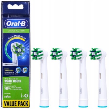 НАСАДКИ ЩЕТКИ ORAL-B CROSS ACTION 4 шт.