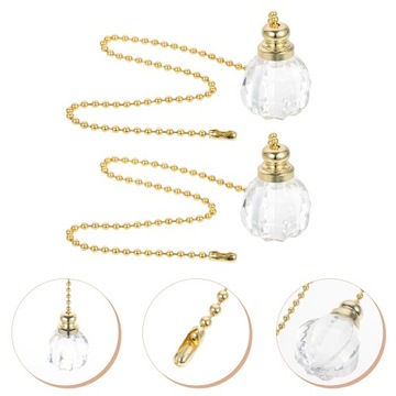 Фэн-лампа с подвесной цепочкой, лампочка с патроном, 2 шт.