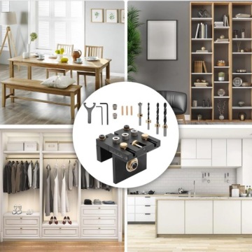 ШАБЛОН ЭКСЦЕНТРИКОВ КРУГЛЫХ СОЕДИНЕНИЙ ДЛЯ СВЕРЛЕНИЯ ОТВЕРСТИЙ 6/8/10/15мм