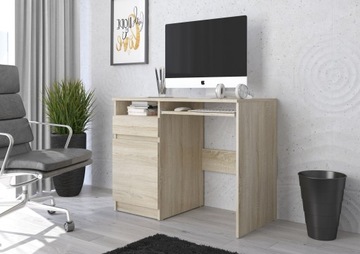 Мебельный компьютерный стол sonoma N35L 96см