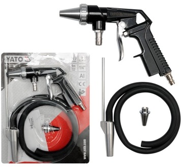 PISTOLET DO PIASKOWANIA PIASKARKA Z WĘŻEM YATO