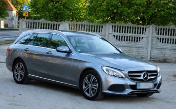 Mercedes Klasa C W205 Kombi 180 156KM 2016 Mercedes-Benz Klasa C Bezwypadkowy Serwis Zadbany 1.6 Benzyna 156KM, zdjęcie 1