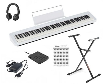 Casio PX-S1100 WE Pianino + STATYW + SŁUCHAWKI