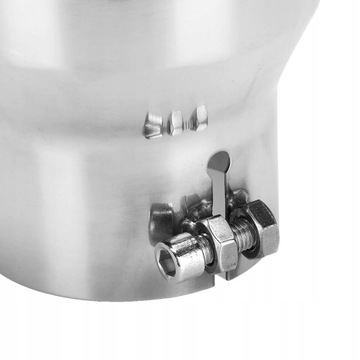 Автомобильная выхлопная труба из нержавеющей стали 80 мм /