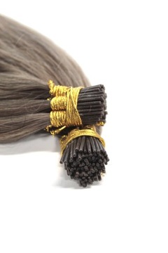 WŁOSY DOCZEPIANE Naturalne PASEMKA 50cm ringi #8