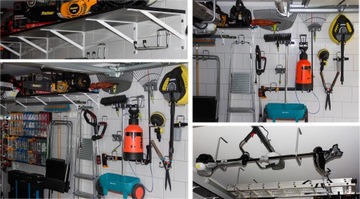 НАСТЕННАЯ РЕЙКА SGS ДЛЯ УСТАНОВКИ НА КРЮК, СИСТЕМА GOLIAT, ДЛИНА 60 СМ