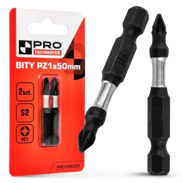 УДАРНЫЕ НАКОНЕЧНИКИ УДАРНЫЕ БИТЫ МОЩНЫЕ ОТВЕРТОЧНЫЕ БИТЫ PZ1 50 ММ